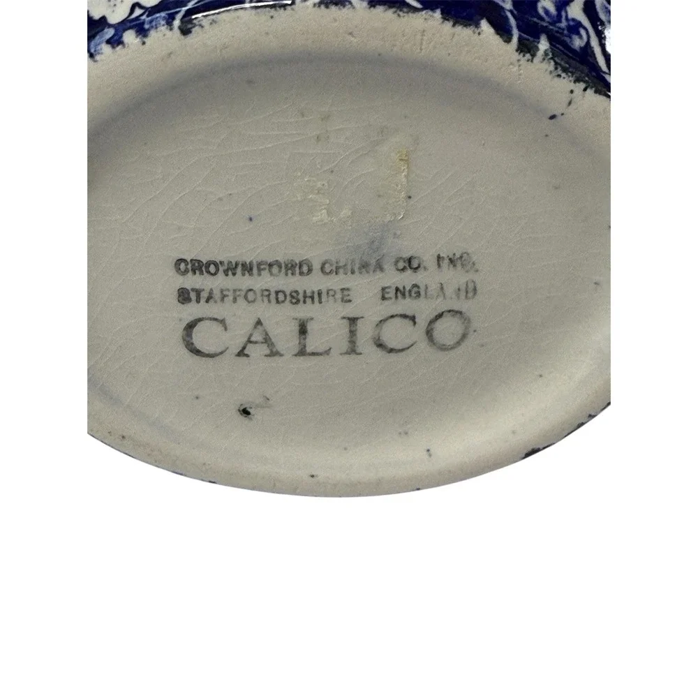 Calico Burleigh Staffordshire 5 1/2
